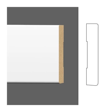 MDF FEHÉR SZEGÉLYLÉC UNI